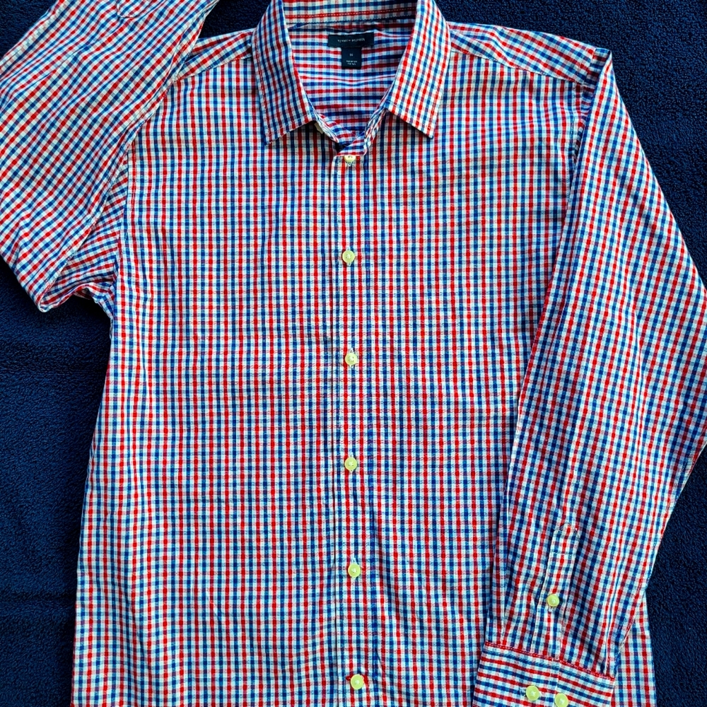 Tommy Hilfiger boys button down shirt